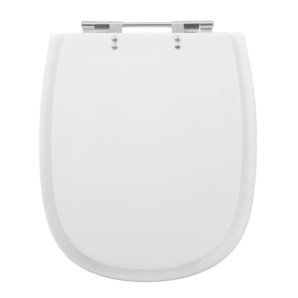 Assento Sanitário em Resina de Poliéster com Fechamento Comum Branco Sensi Dacqua