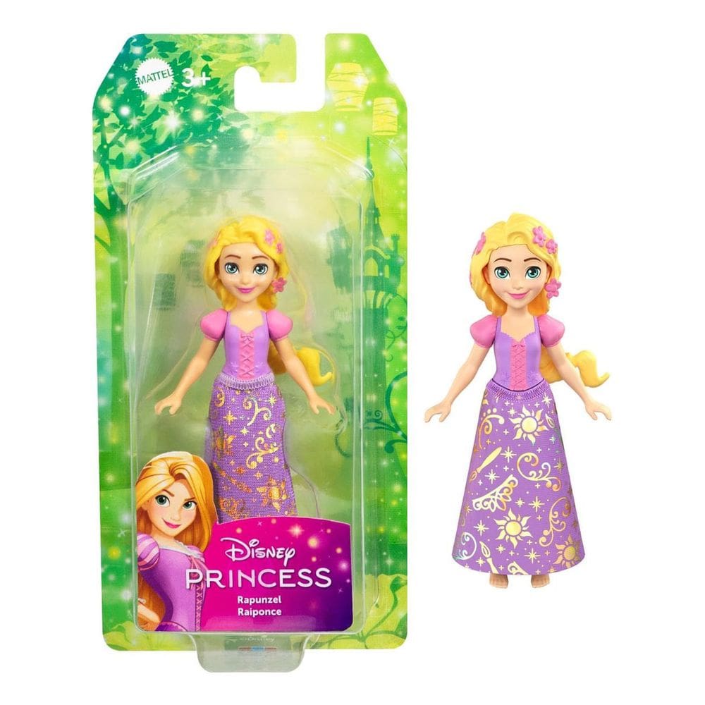 Boneca - Rapunzel Miniatura Disney Princes HPL55 MATTEL