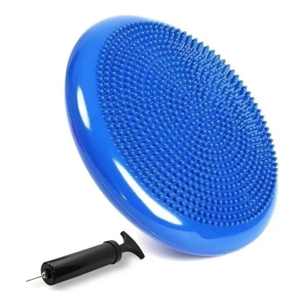 2X Almofada Inflável Balance Disc De 33 Cm Com Bomba