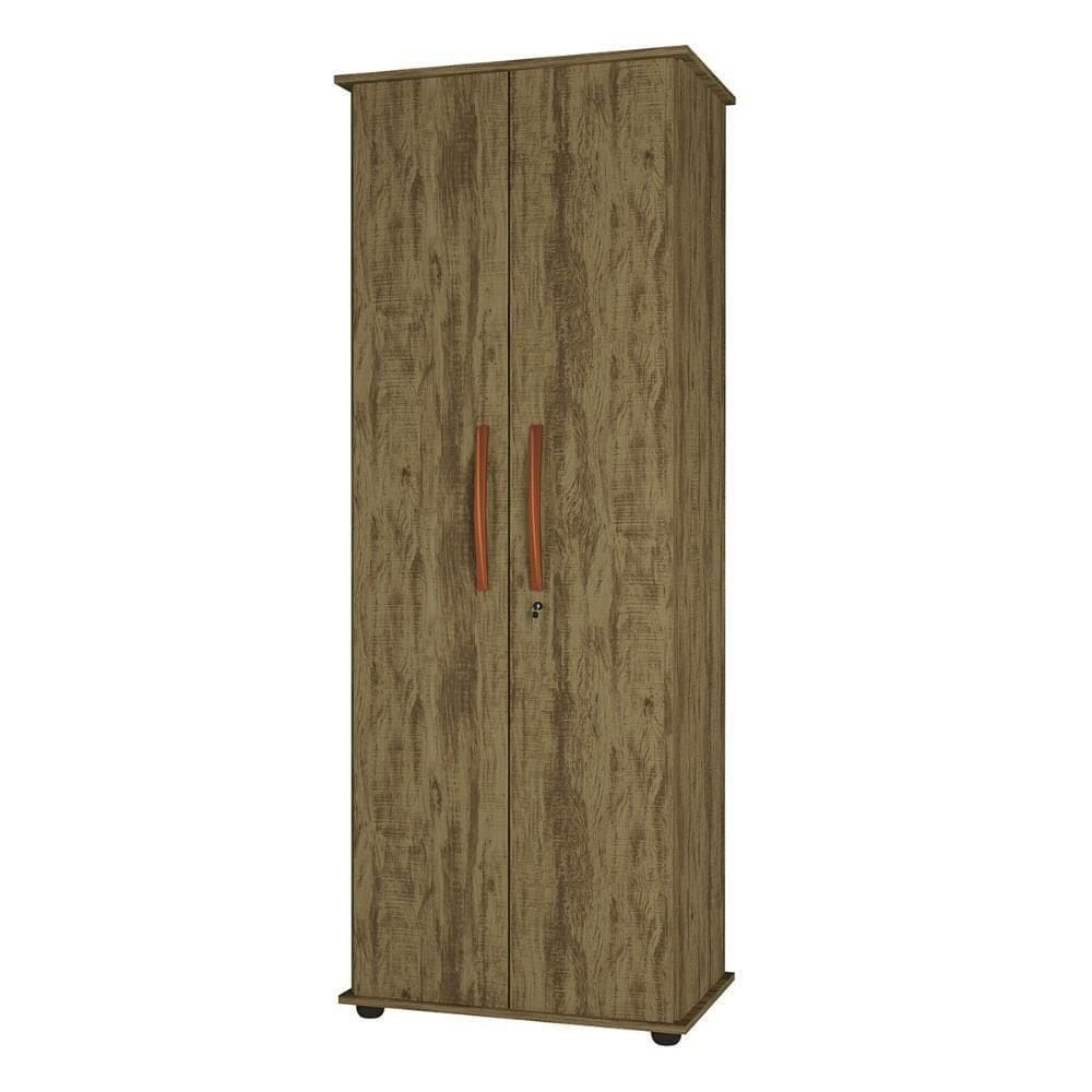 Armário Organizador Multiuso Cordoba 2 Portas Amendoa