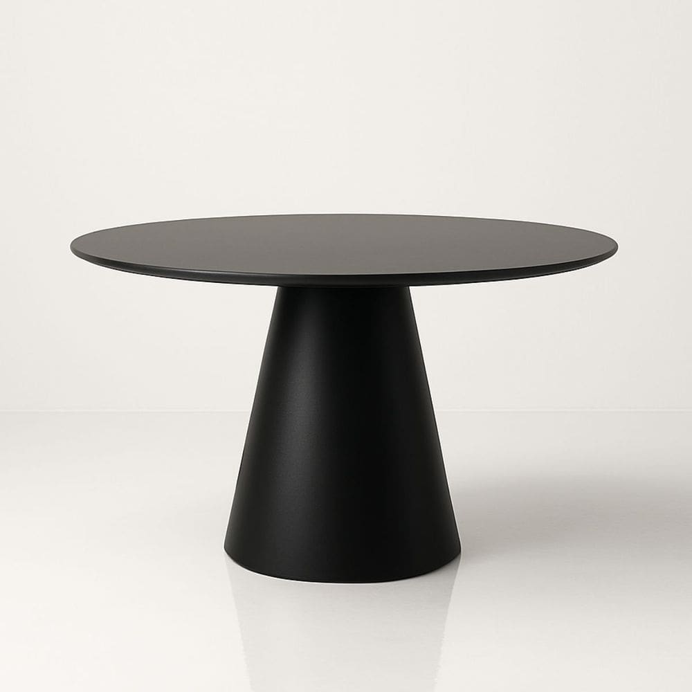 Mesa de Jantar Cone Redonda 160 cm Laqueada