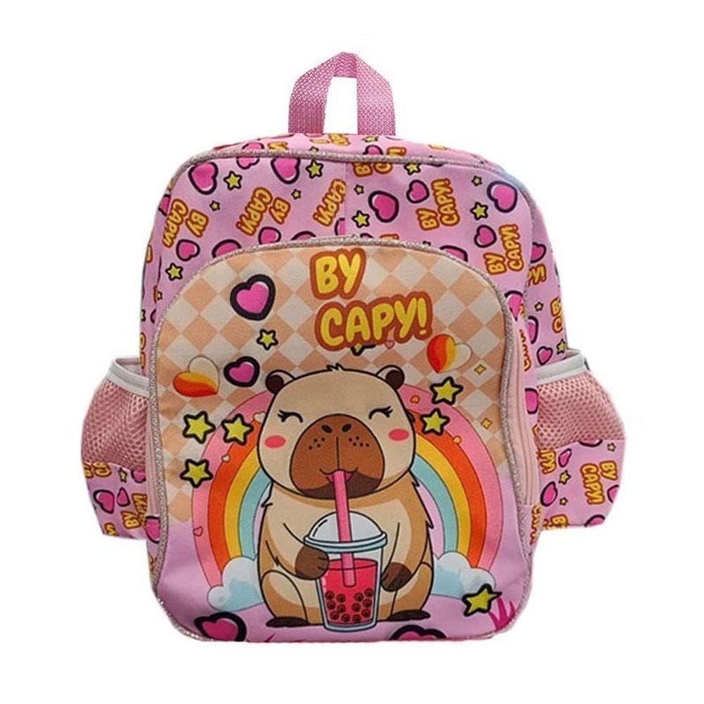 Mochila Escolar Infantil Baby Capivara - Gv Bolsas