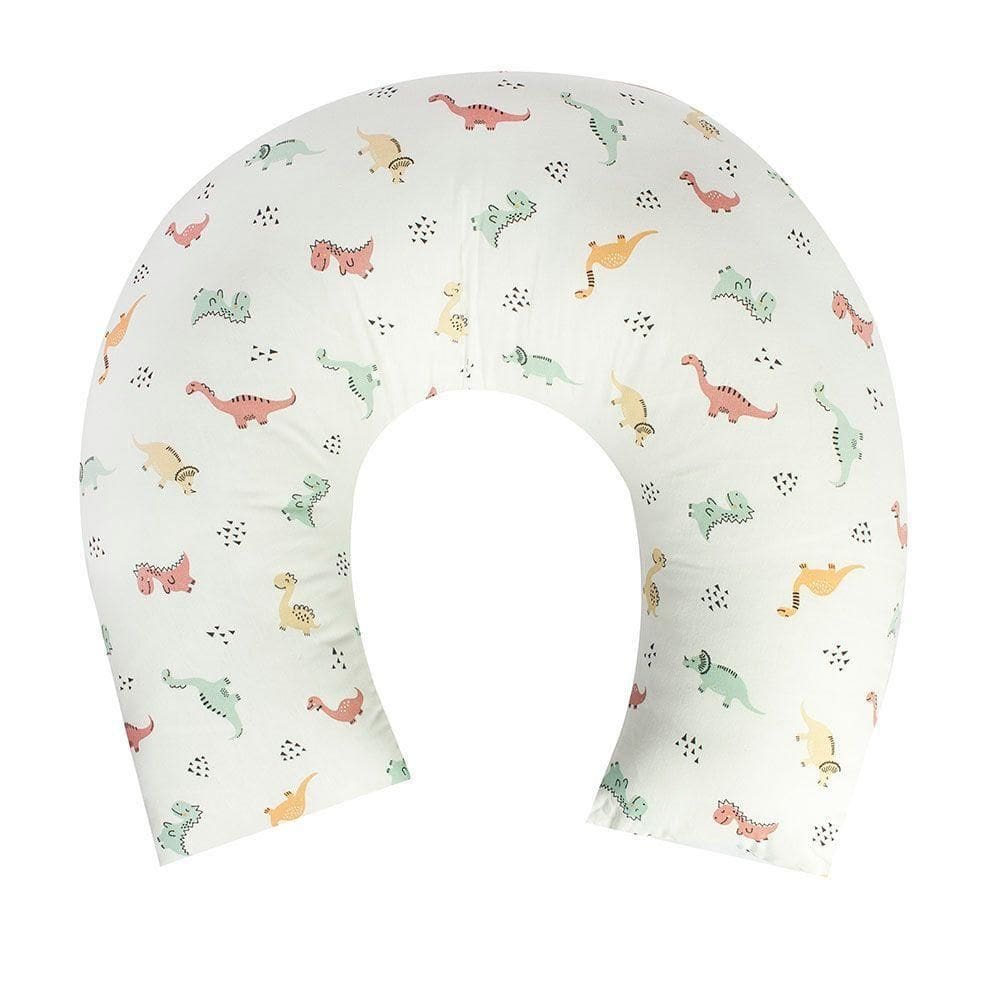 Almofada De Amamentação Baby Percal 200 Fios Algodão - Dinossauros