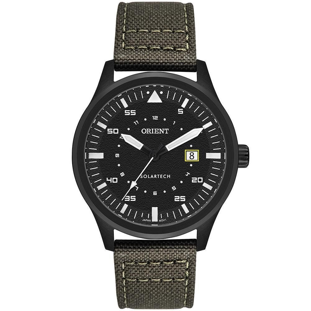 Relógio Orient Masculino Ref: Mpsn1005 P1Ex Solar Black