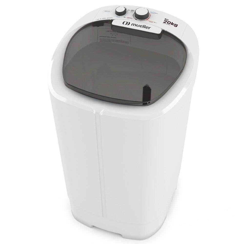 Lavadora De Roupas Semiautomática 20,1kg Mueller Big Branco 220V