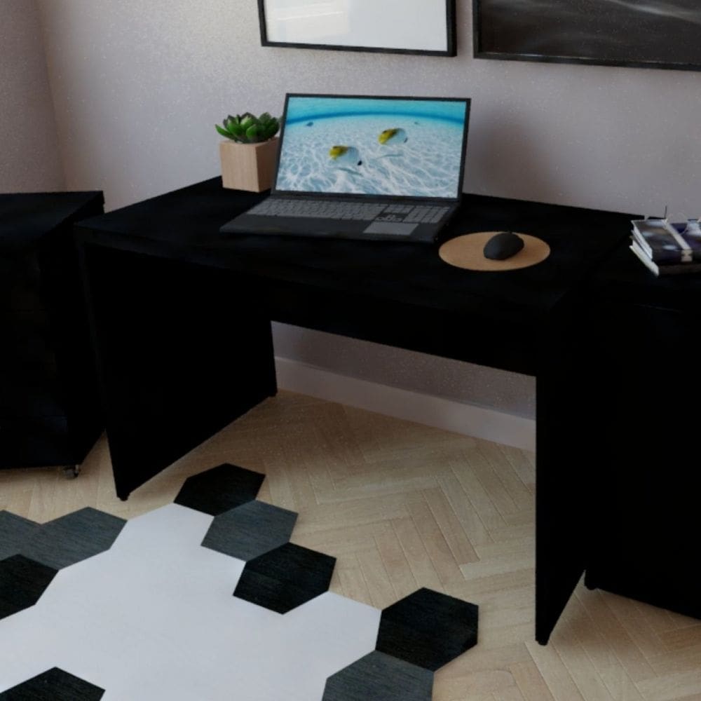 Mesa para Escritório 150cmx60cm Preto