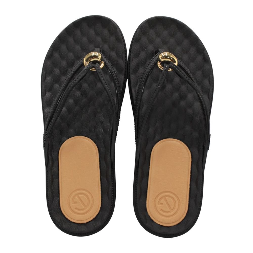 Tamanco Rasteira Feminino Grendha 19248 Envolver Preto