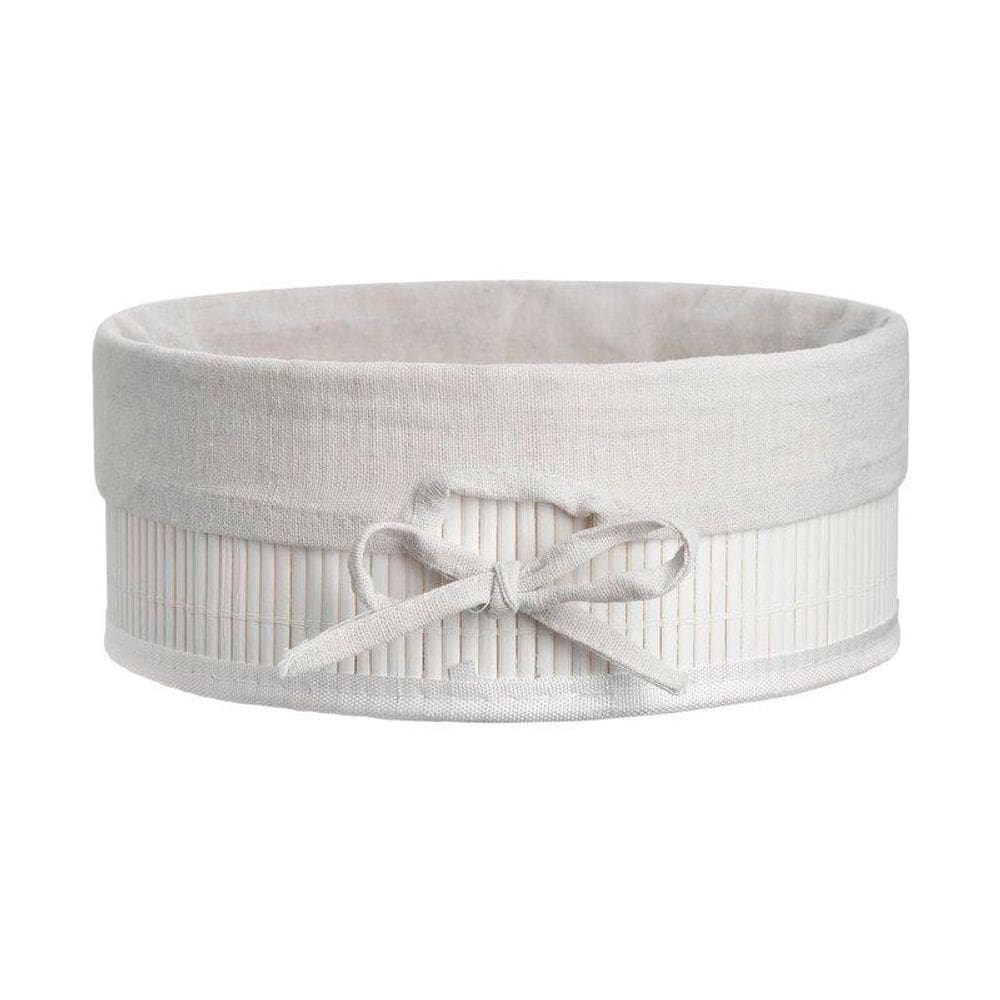 Cesta Para Pao Blanca 18 Cm Tro Home Style