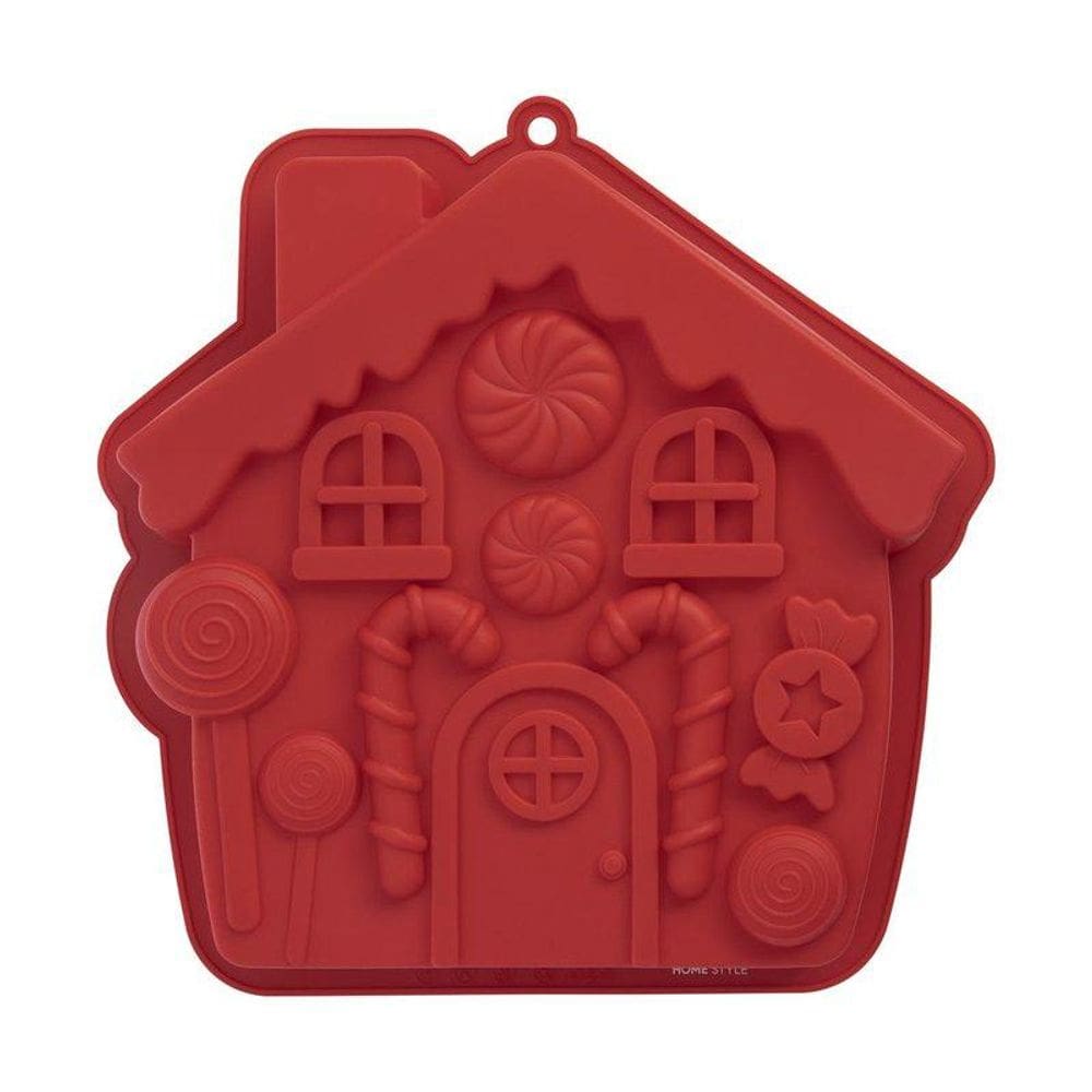 Forma Natal Casinha 1,5 L Saz Home Style:Vermelho