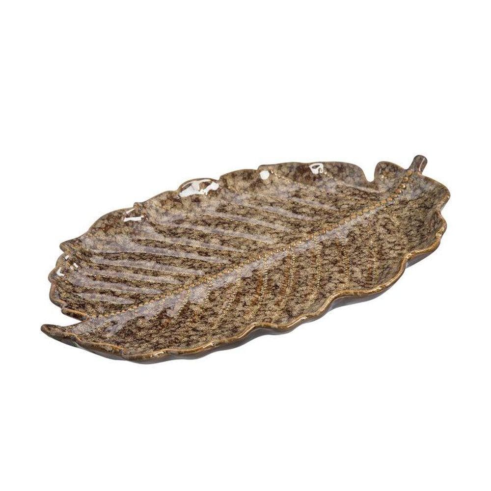 Centro De Mesa Blatt 42 Cm Ntcs Home Style