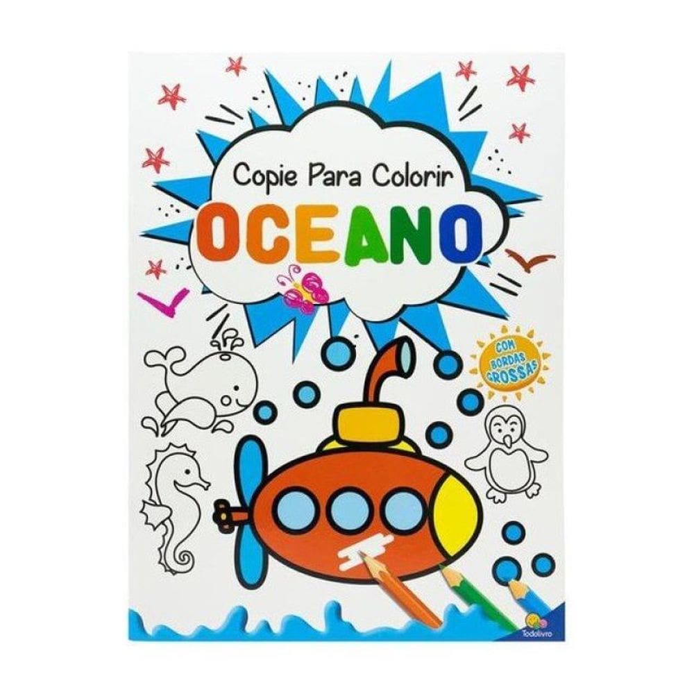 Copie Para Colorir: Oceano