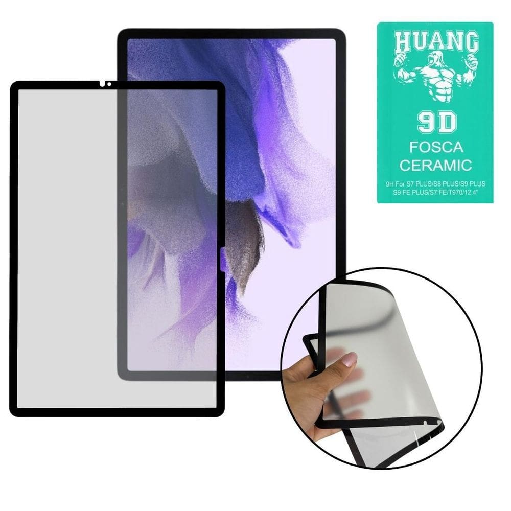 Película Cerâmica Maleável Para Tab S7 Fe 12.4 Sm-T730/ T733