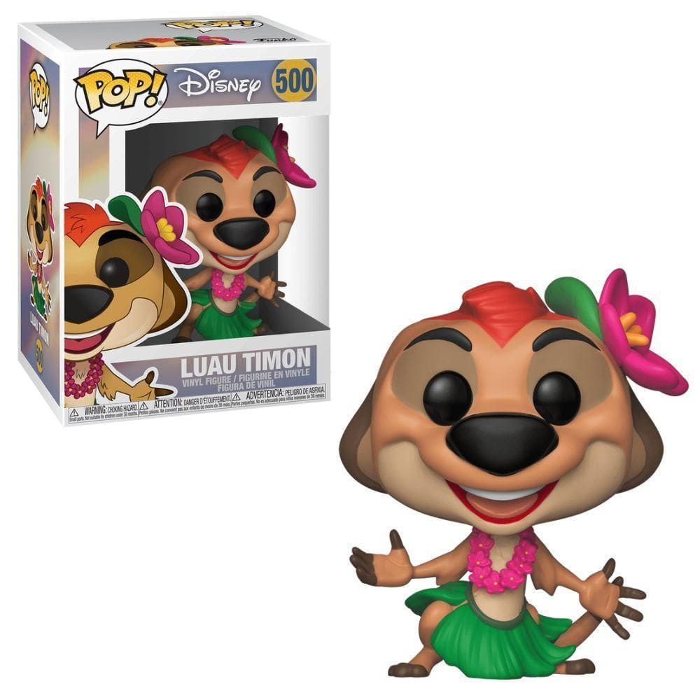 Boneco Funko Pop Disney - O Rei Leão - Luau Timão