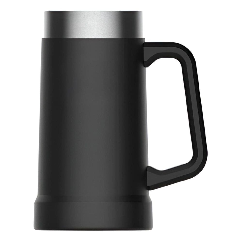 Caneca Térmica Inox 710Ml Preta Cerveja Café Suco Gelada