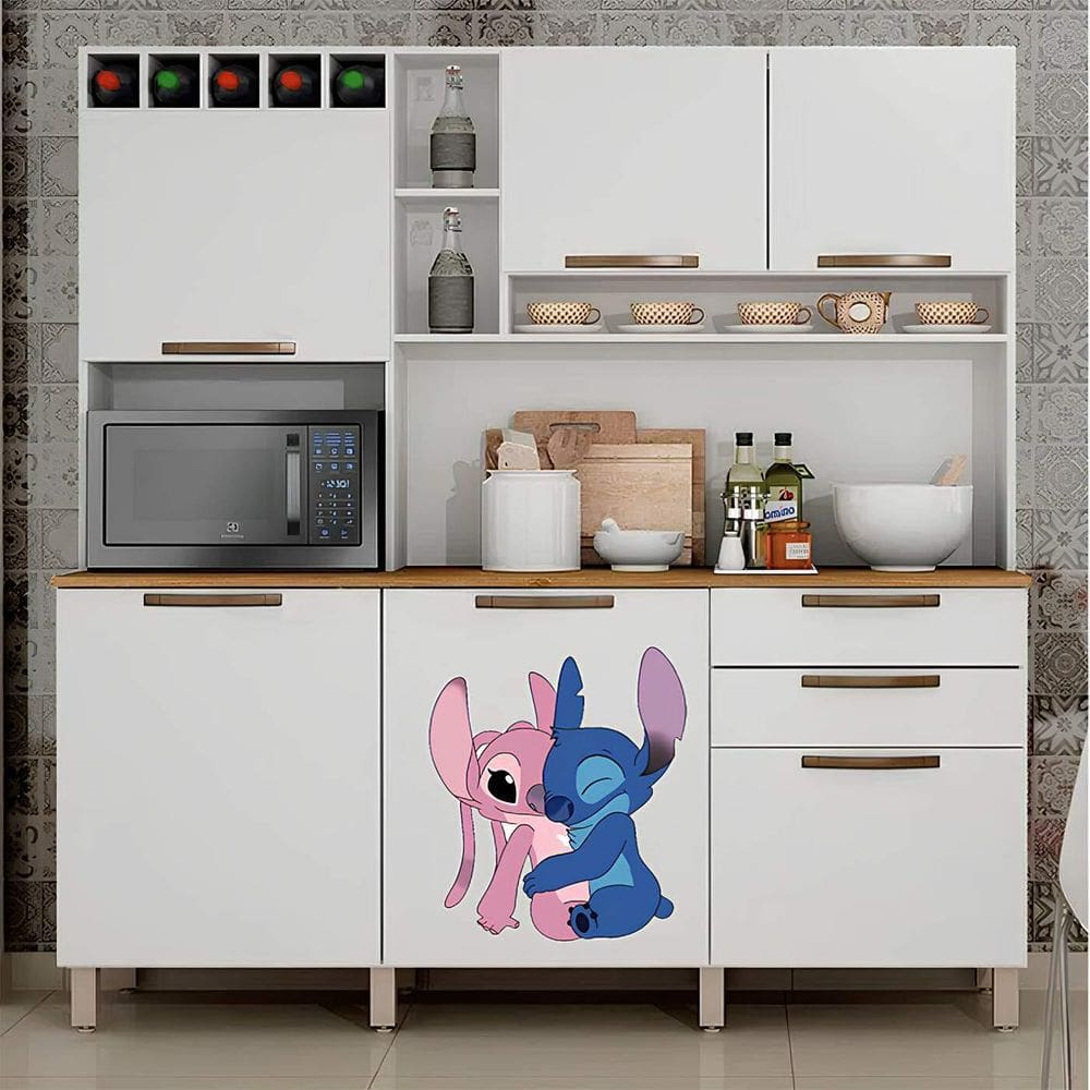 Adesivo Para Armario De Cozinha Stitch Mod01