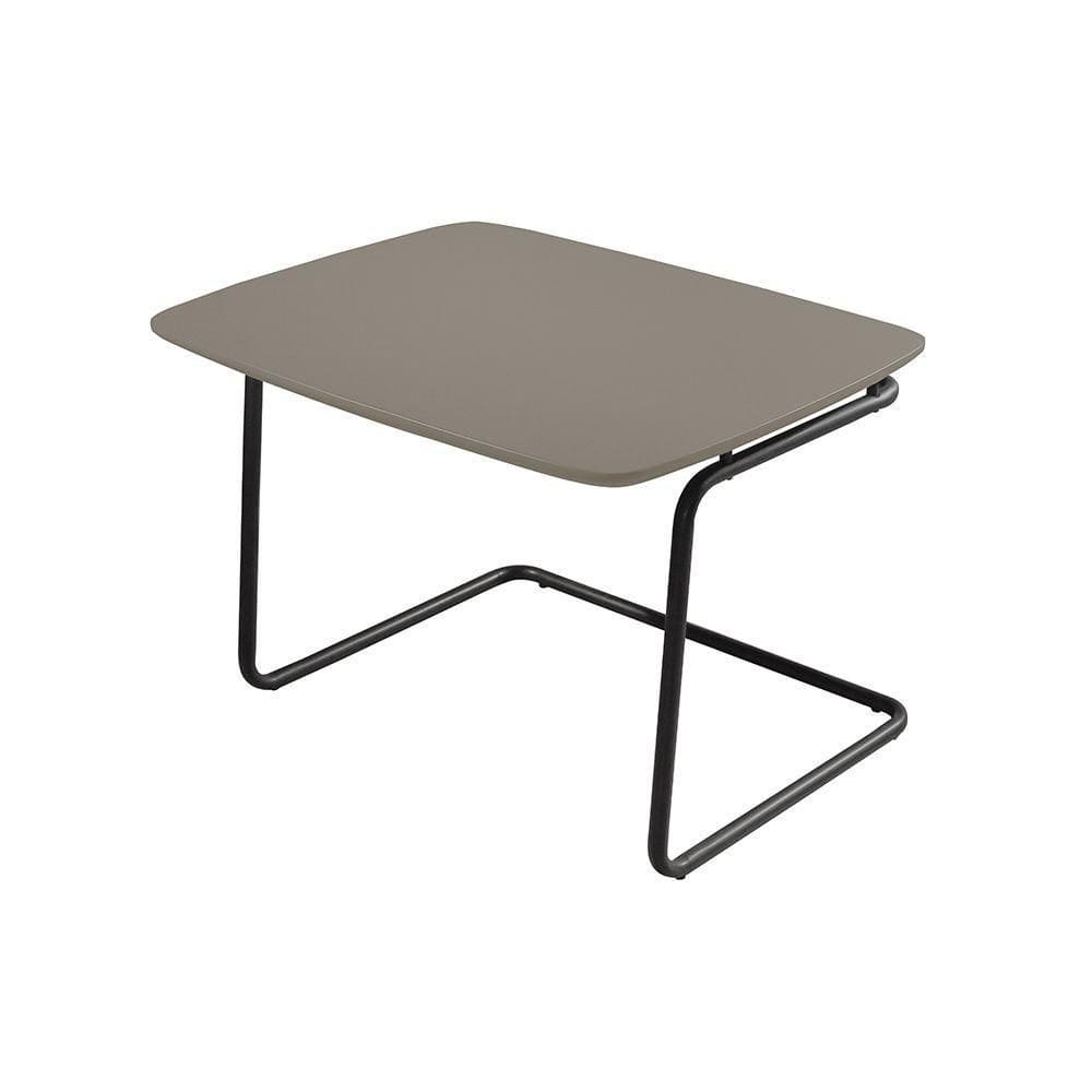 Mesa De Centro Kairos 54x43cm Larflex Cor:concreto