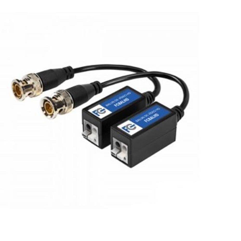 Video Balun Passivo Cftv Conversor Utp Hd Ahd/Tvi/Cvi