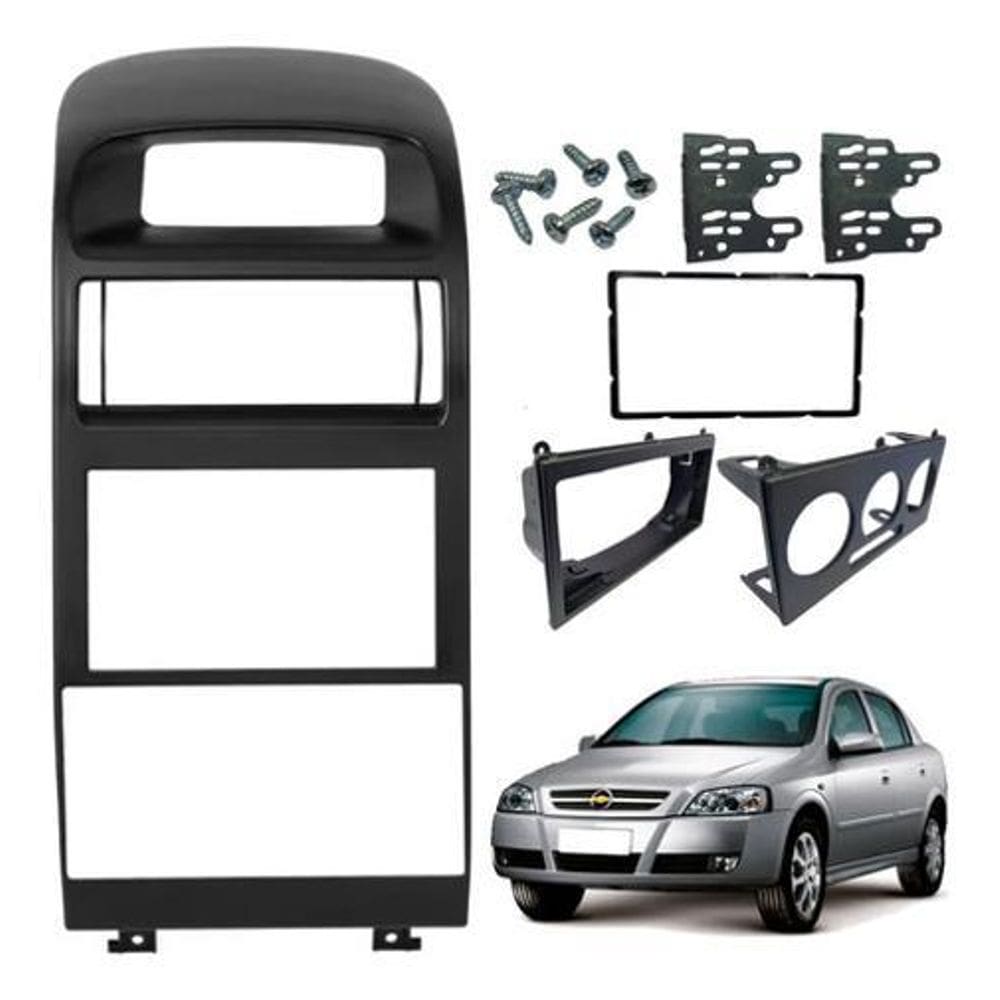 Moldura Painel Central Multimida 2Din 7`` Astra Ar 99 À 2012