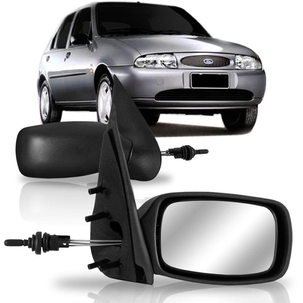 Par Retrovisor Fiesta 1996 1997 98 99 01 2002 Manual