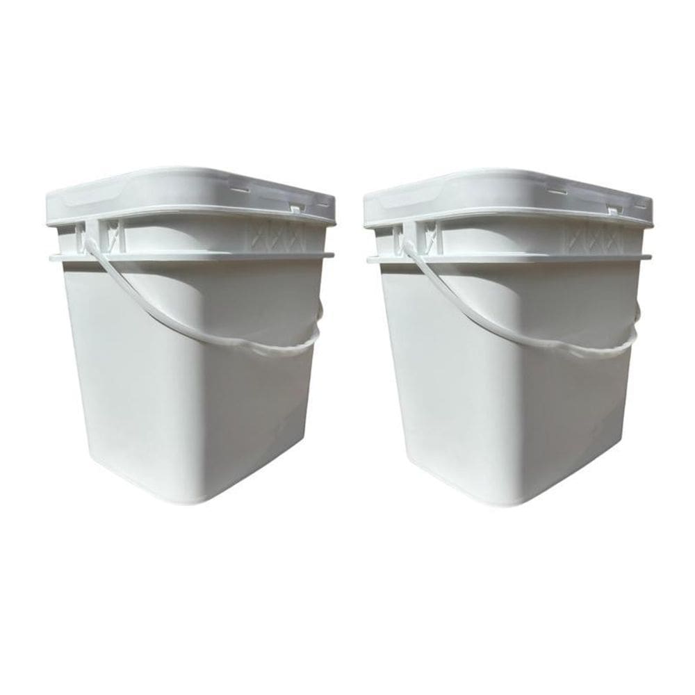 Balde 16L Para Personalizar - 2 Pçs