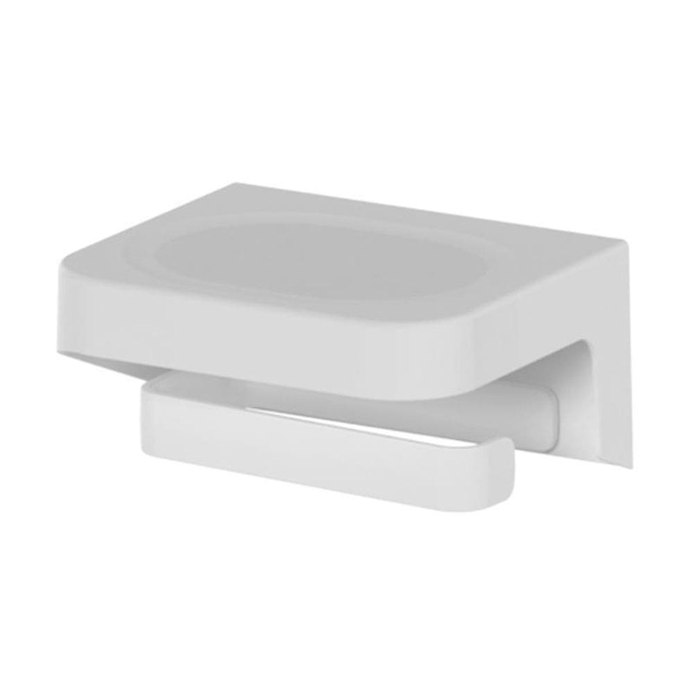 Porta Papel Higiênico Papeleira Parede Instalação Sem Furo