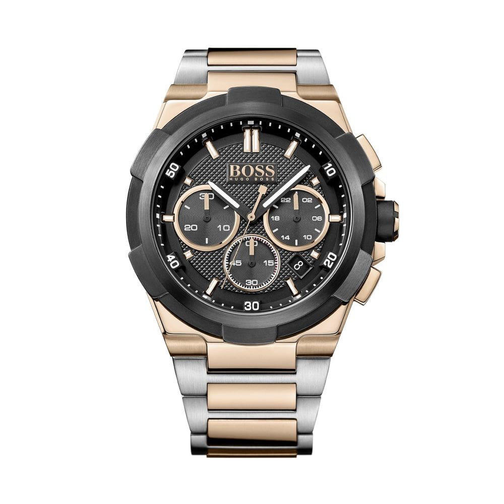 Relógio Hugo Boss Masculino 1513358 Aço Prata Gold