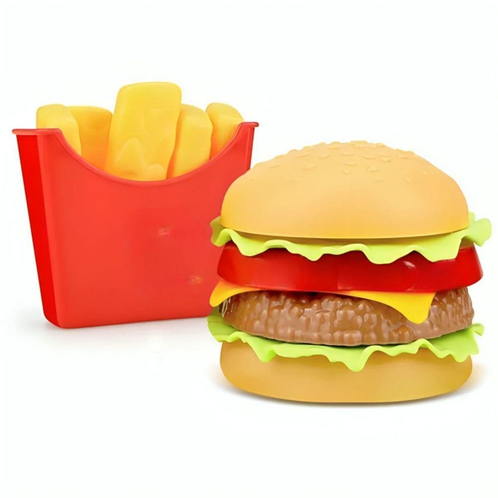 Brinquedo Comidinha Hambúrguer E Batatas Fritas - Braskit