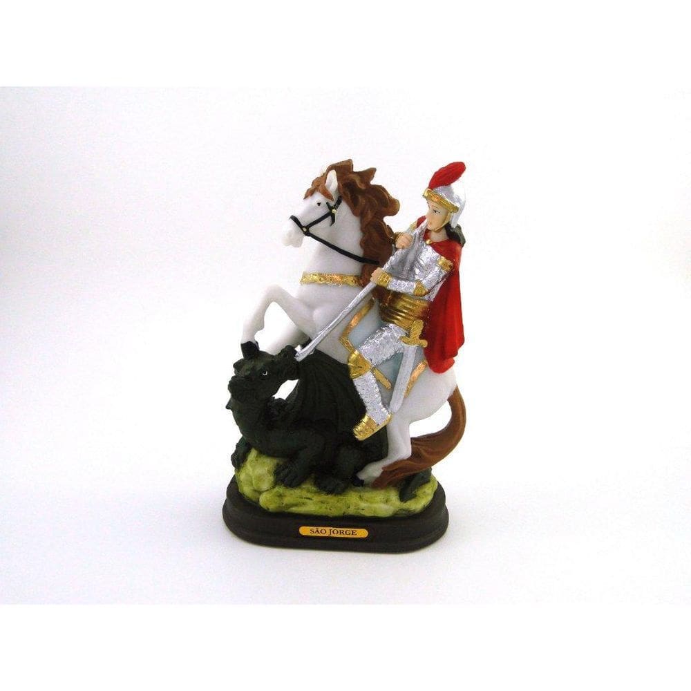 Imagem São Jorge Resina 20 Cm