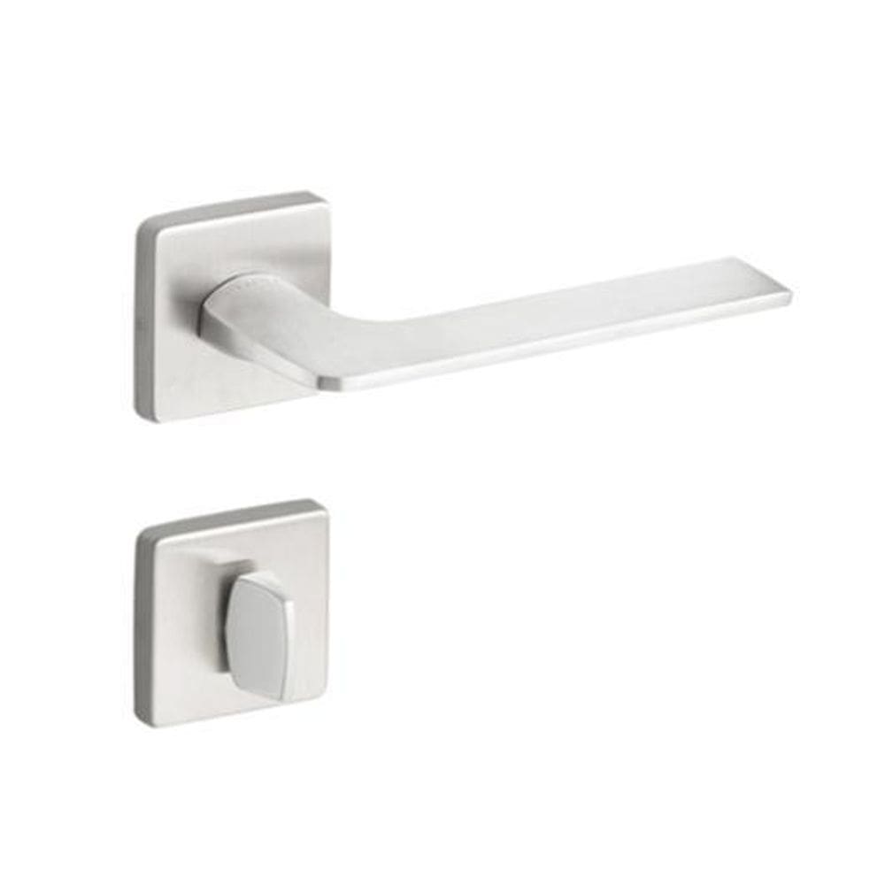 Fechadura Banheiro Malba - 55Mm - Cromo Acetinado - Imab