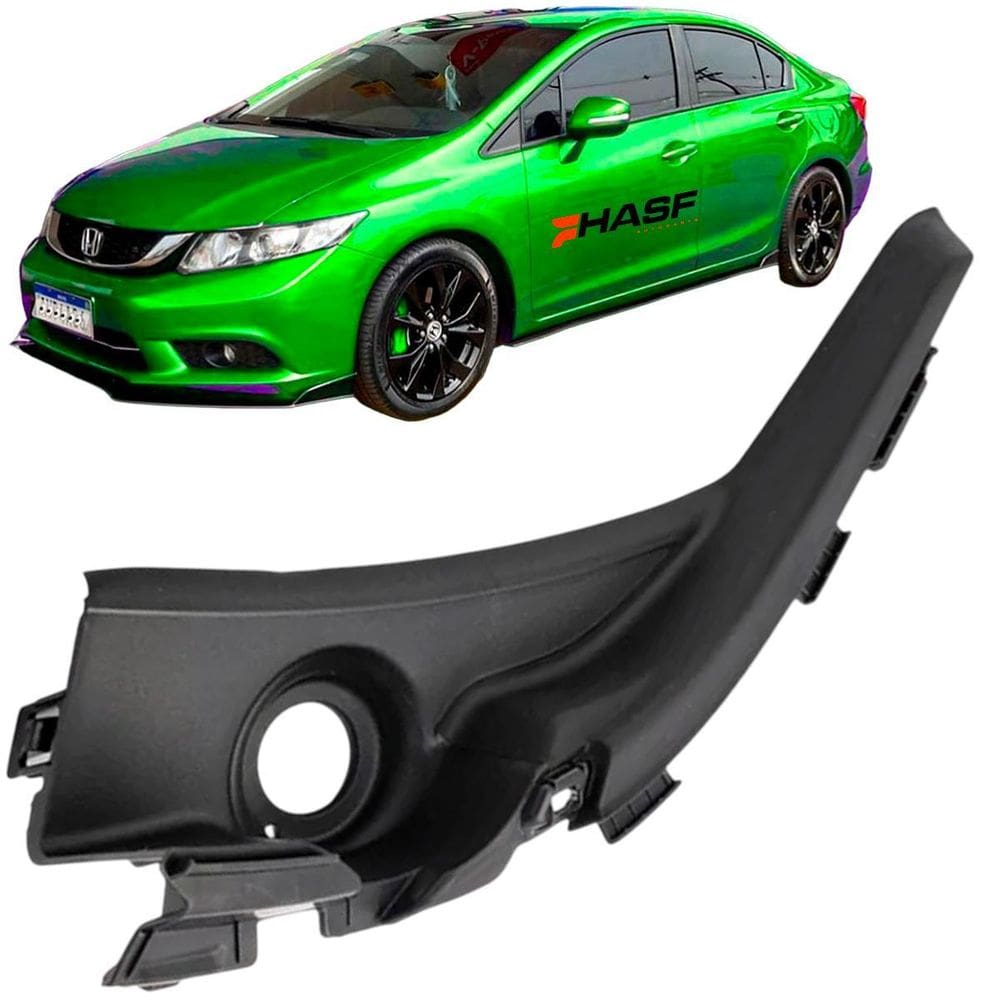 Acabamento Churrasqueira Honda Civic G9 2012 Á 2016 Esquerdo