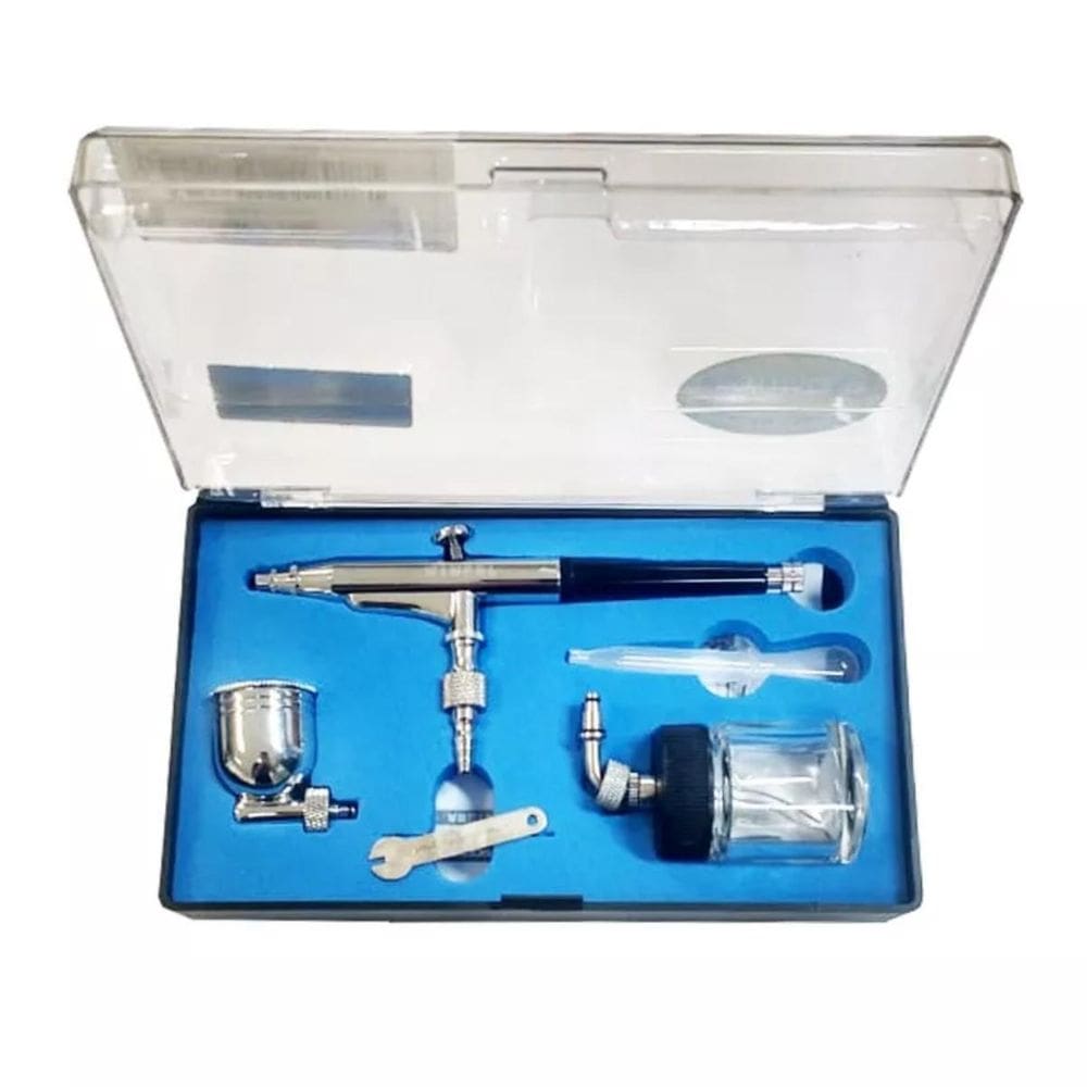Aerógrafo Com Caneco De Sucção 0.35Mm Mp-1003C Wimpel