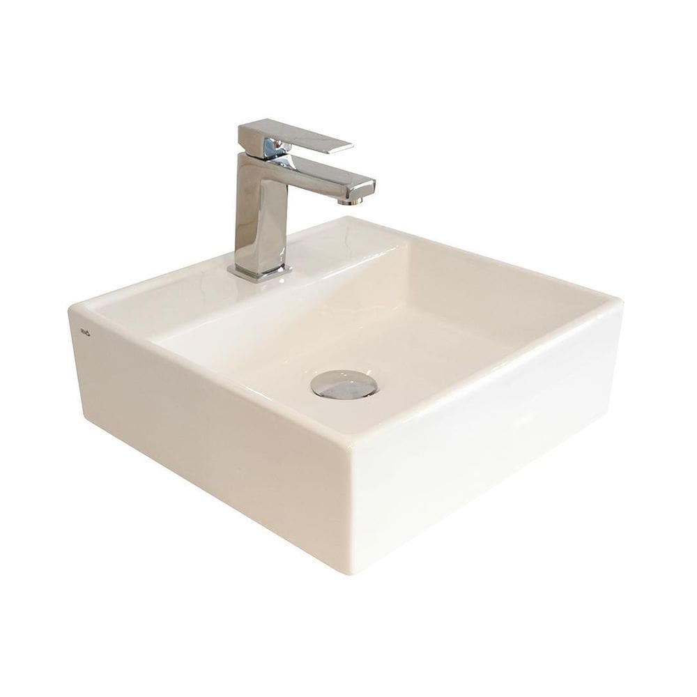 Cuba De Apoio Branca Cerâmica Reno Rc 220