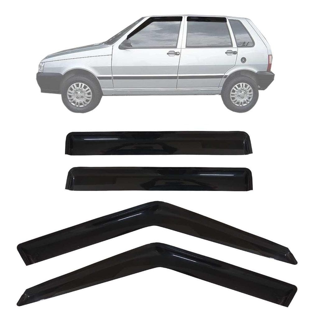 Calha De Chuva Fiat Uno 4 Portas 2004