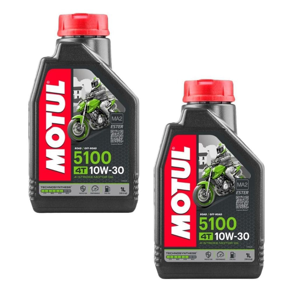 Óleo Motul 5100 4 Tempos 10W-30 API SL - Marca Motul