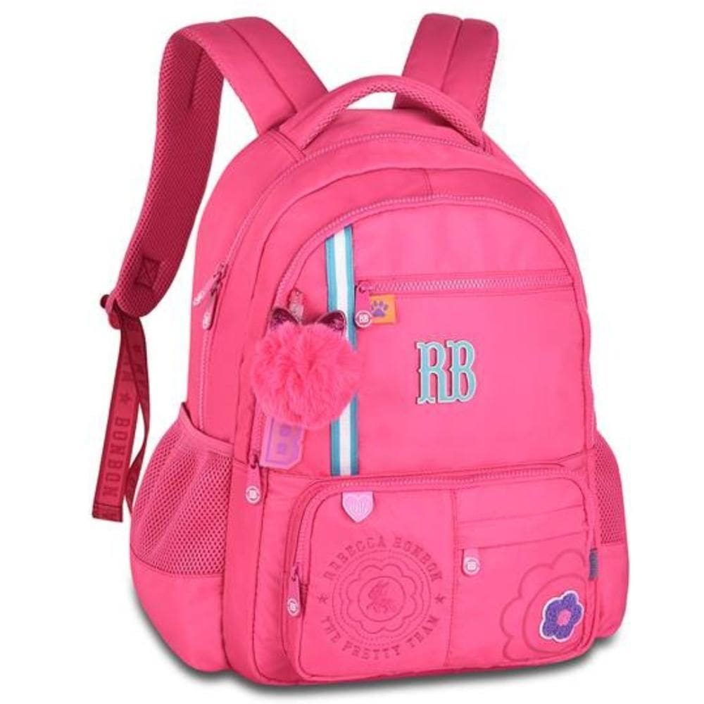 Mochila De Costas Oficial Rebecca Bonbon Nylon Soft Rb24548