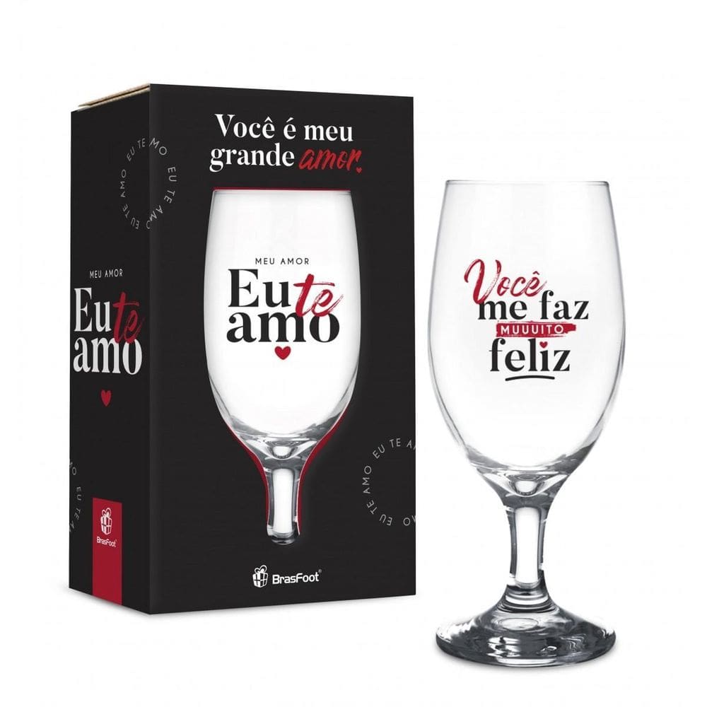 Taça Windsor Especial Dia Dos Namorados Meu Amor Eu Te Amo