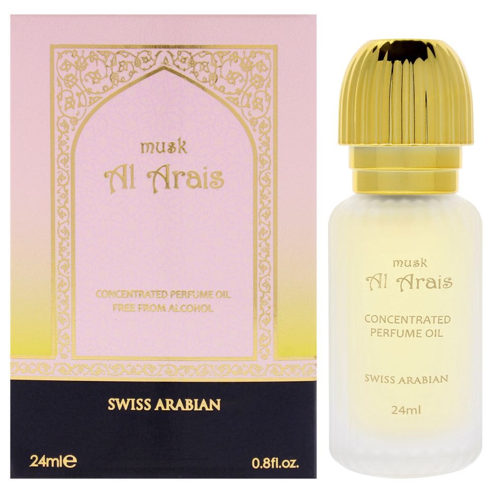 Perfume Swiss Arabian Musk Al Arais Perfume Oil 24mL para mulheres