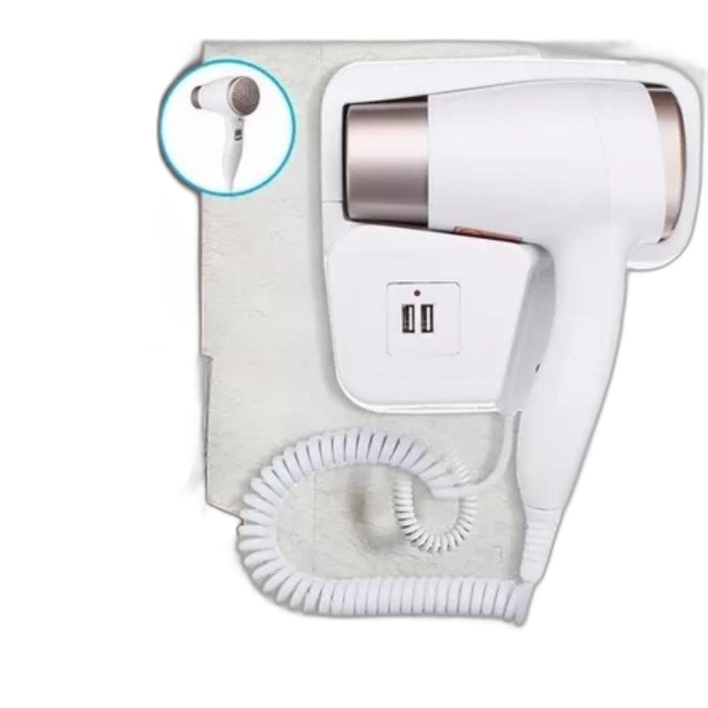 Mini Secador De Cabelo Portátil 220V Para Hotel