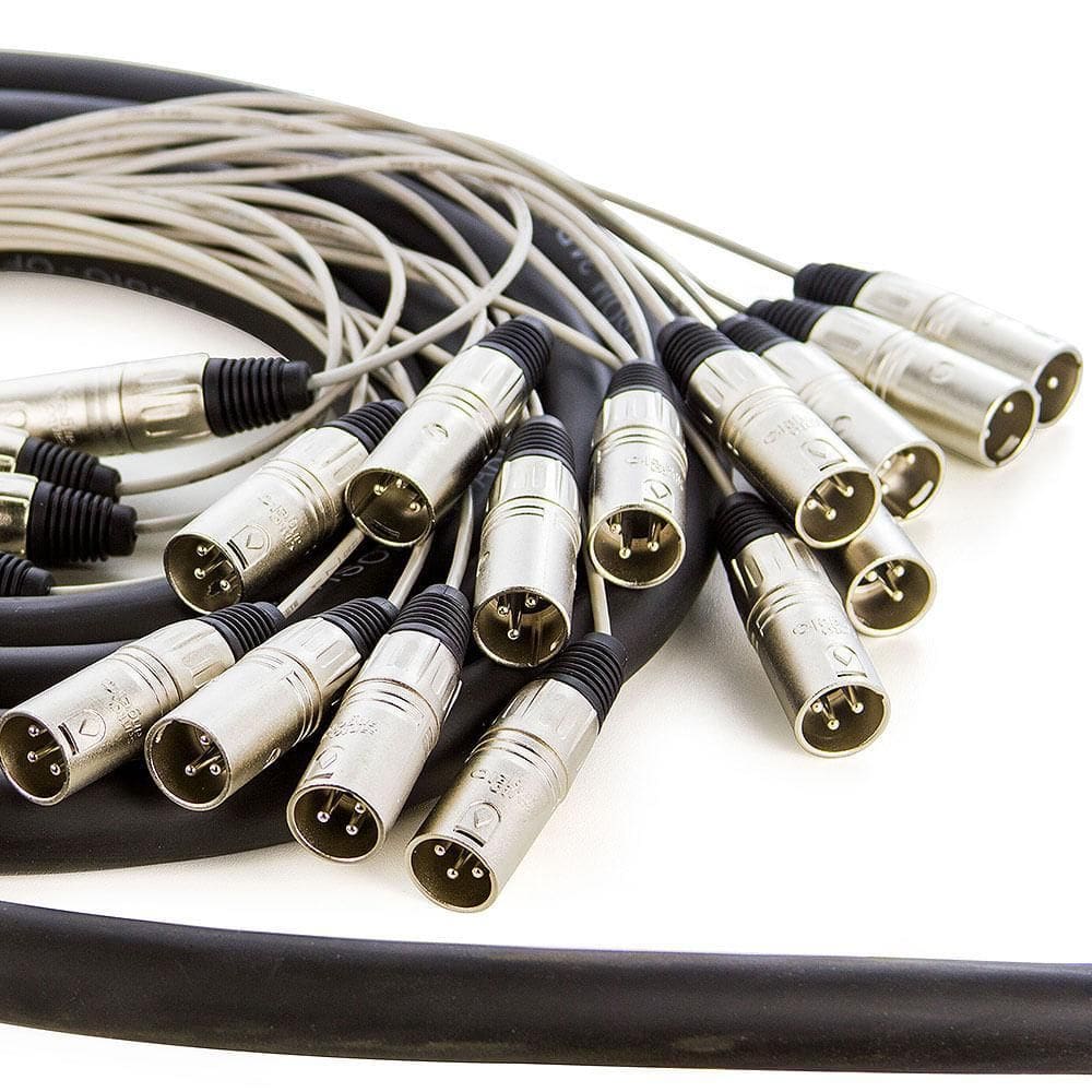 Multicabos Conectores Xlr 24 Vias Santo Angelo - 30 Mt