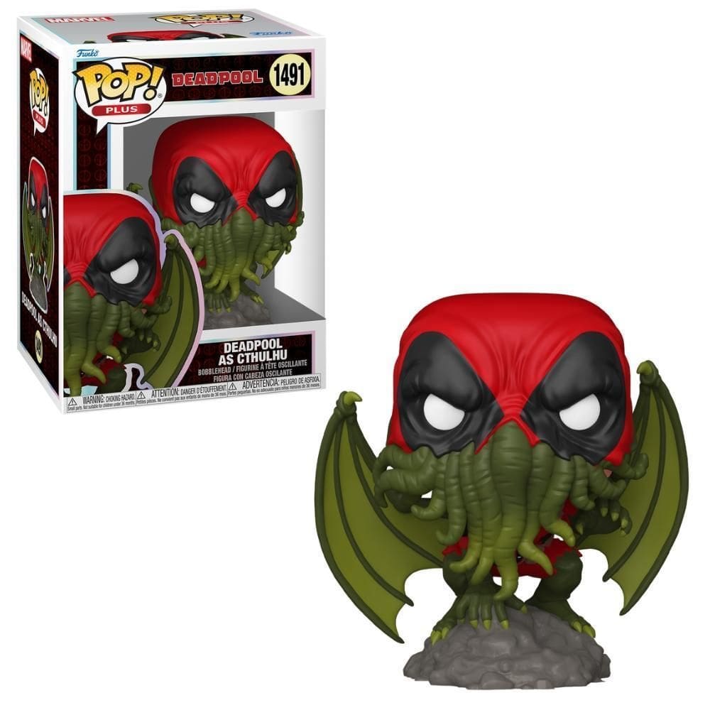 Boneco Funko Pop Deadpool Literaruta Clássica - Cthulhu