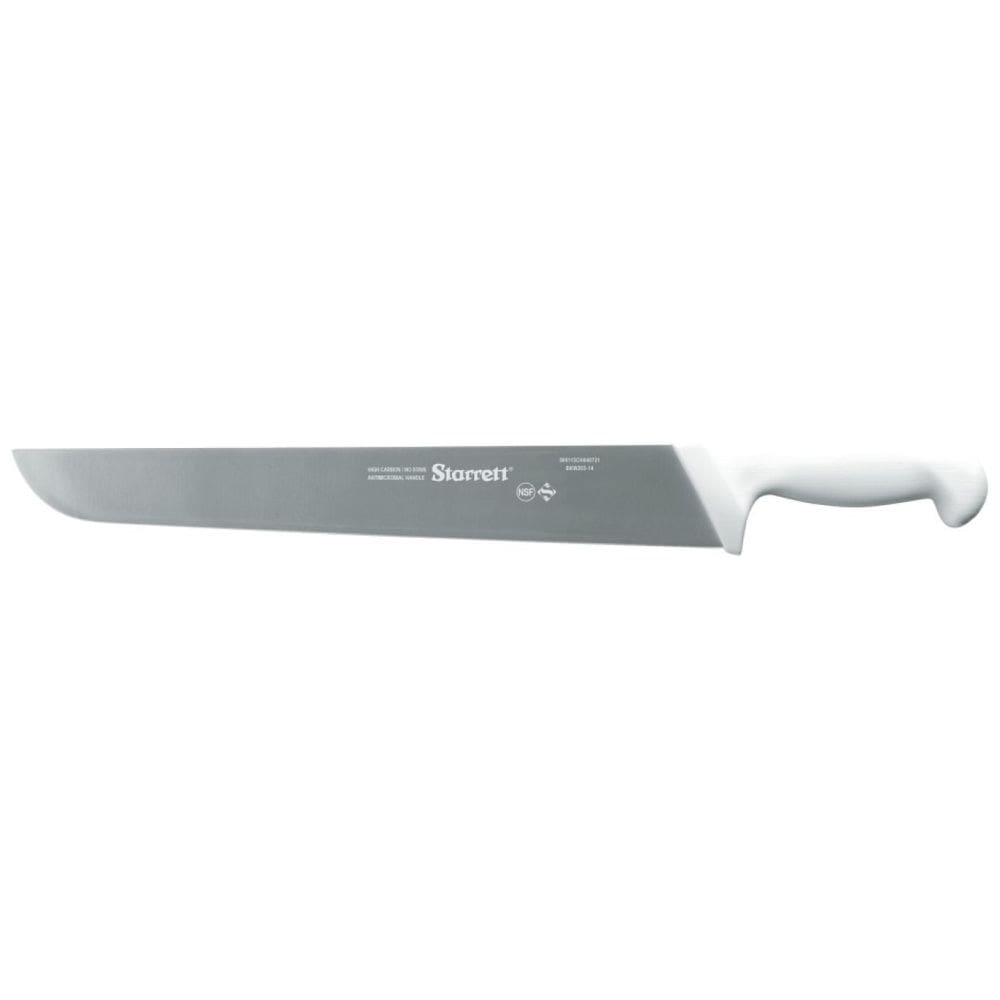 Faca Profissional Açougueiro 30cm/12” CB Branco Starrett