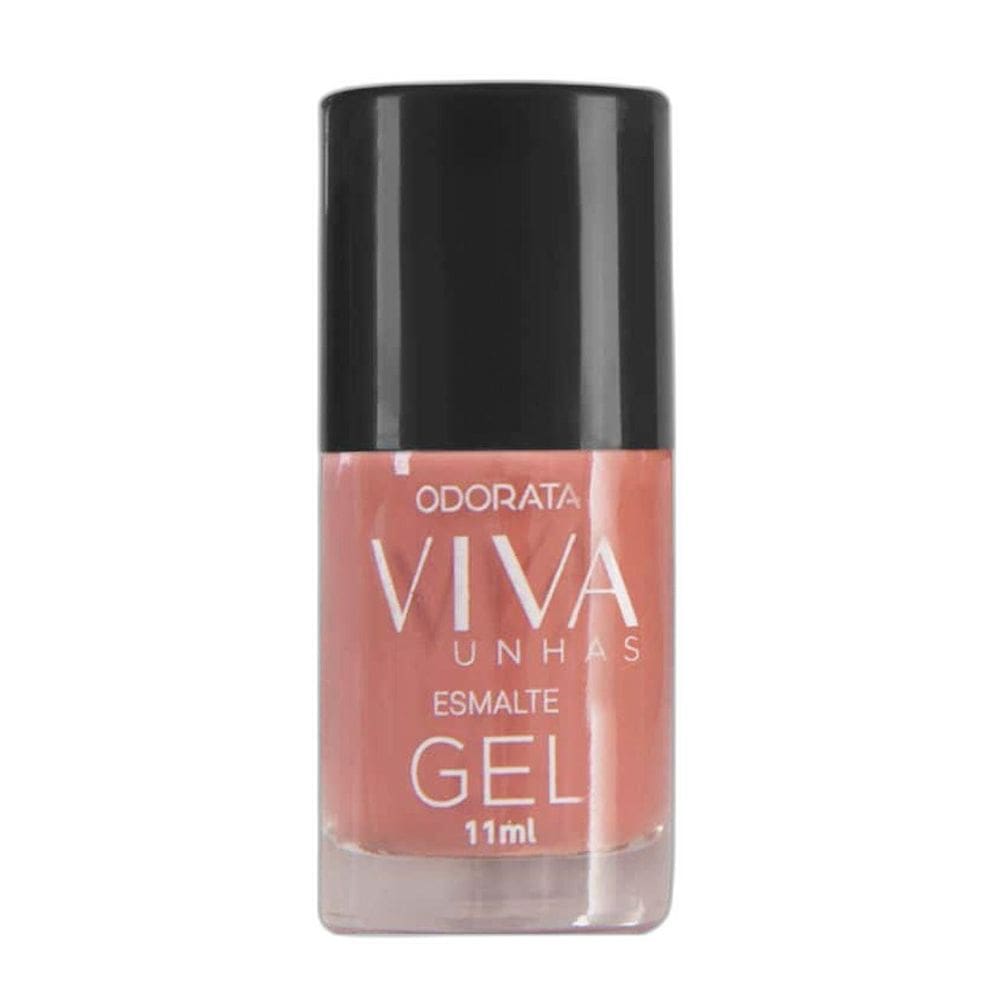Esmalte Em Gel Nude Absoluto Cremoso Não Precisa Cabine
