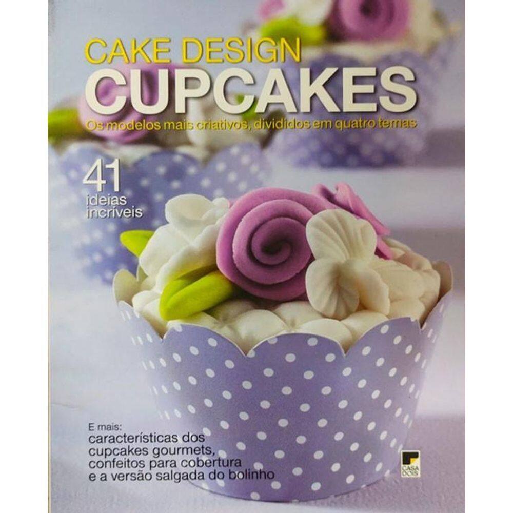 Ilustrações de Cupcakes Coloridos - Editora Casa Dois