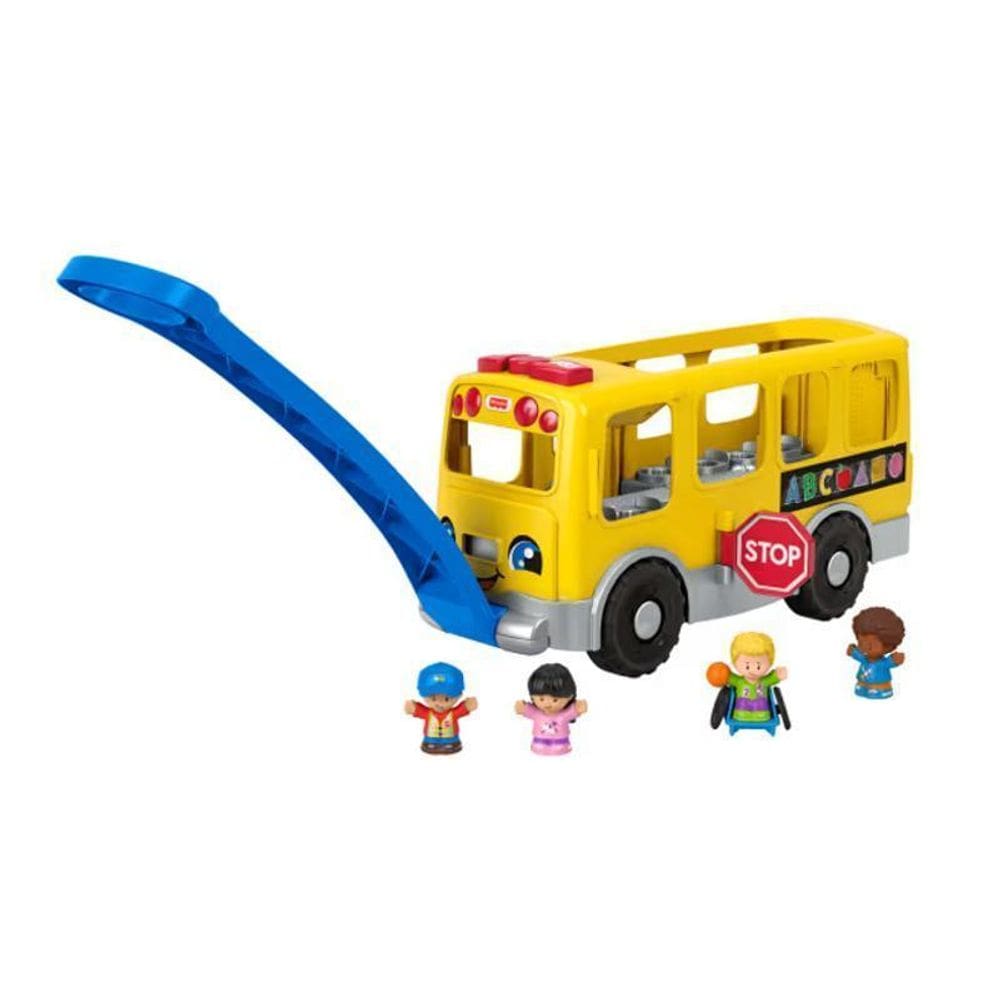 Little People Ônibus Escolar Fazendo Novos Amigos - Mattel