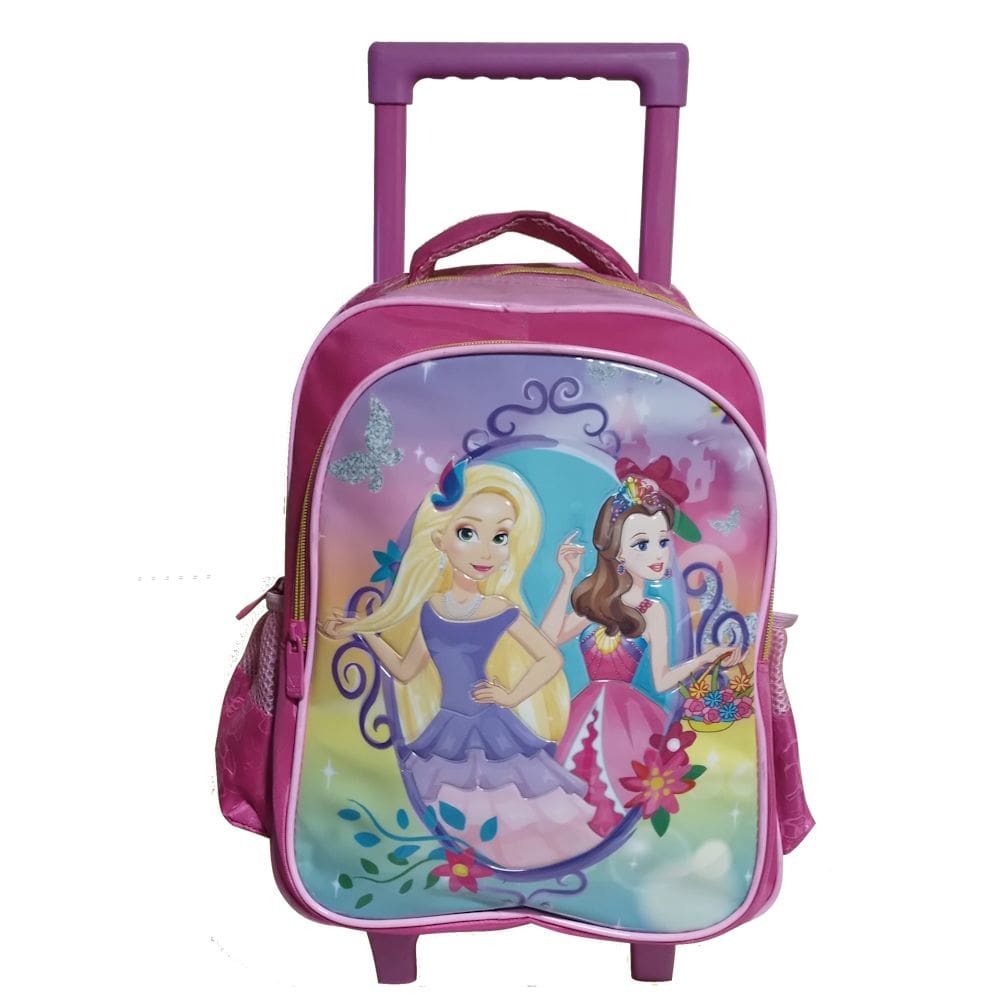 Mochila Escolar com Rodinhas Princesas - Yepp