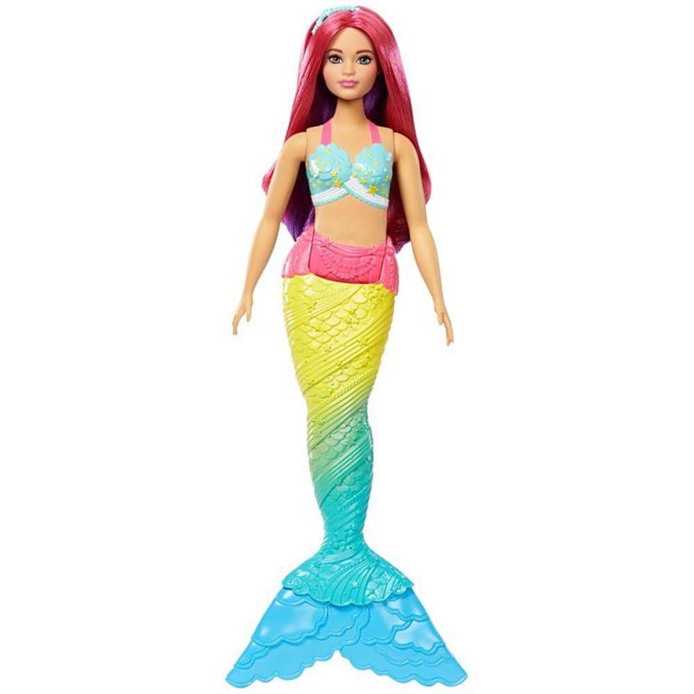 Boneca Barbie Dreamtopia Sereia Rosa - Mattel
