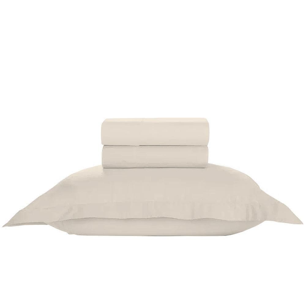 Jogo De Cama Solteiro Liso 300 Fios Nova América