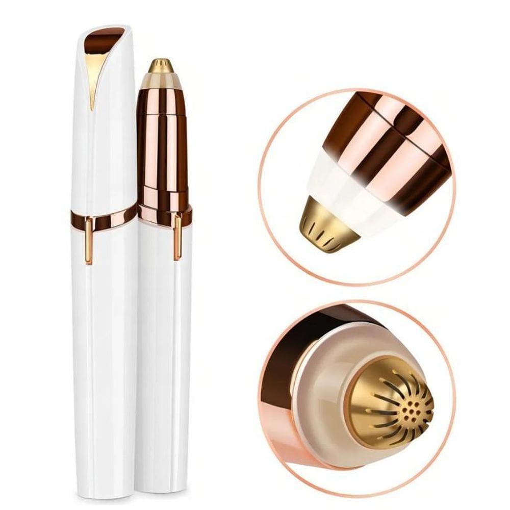 Depilador Eletrico Sobrancelha Aparador Pelos Recarregavel