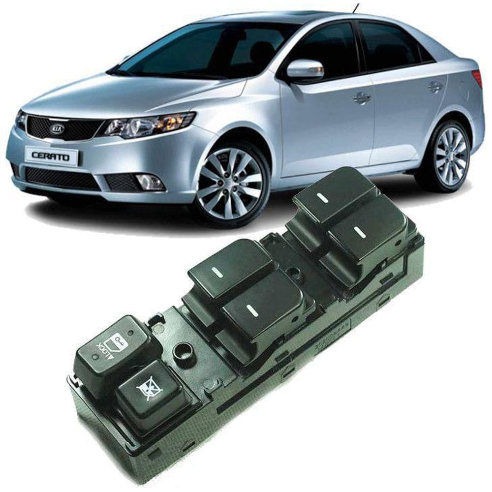 Botão Do Vidro Eletrico Kia Cerato De 2010 À 2013