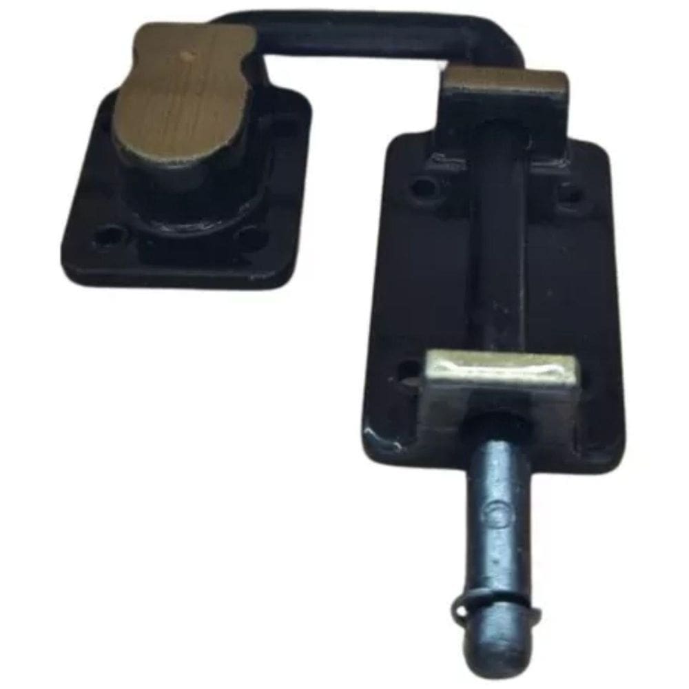 Trinco Para Porta Camarao Ouro Velho Bronze Ursich